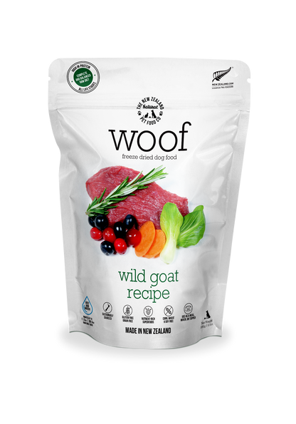 Woof Wild Goat Freeze Dried Dog Food 1.76oz