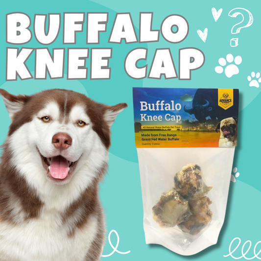 Water Buffalo Kneecap: 3 Pack