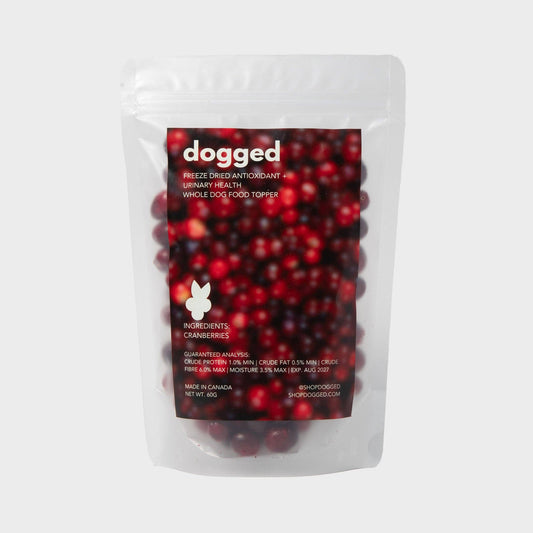 Dogged - Freeze Dried Cranberries Topper (limited edition)