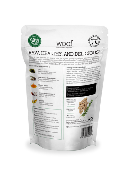 Woof Wild Goat Freeze Dried Dog Food 1.76oz