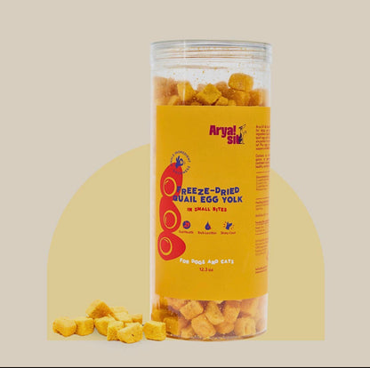 Freeze-Dried Egg Yolk Bites