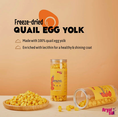 Freeze-Dried Egg Yolk Bites