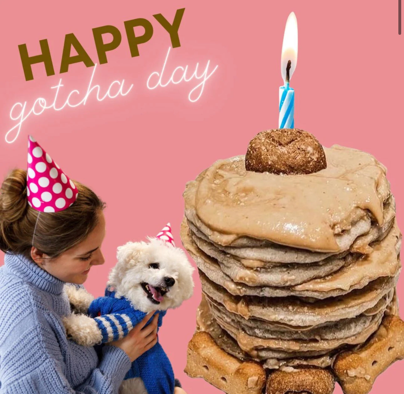 GIMME S'MORES POOCH PANCAKES