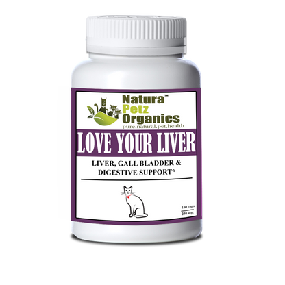 Love Your Liver Liver, Kidney, Gall Bladder & Digestive Support*: Love Your Liver Dog 90 Caps- 500 Mg Turkey Flavor Capsules