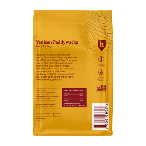 Venison Paddywacks Treats