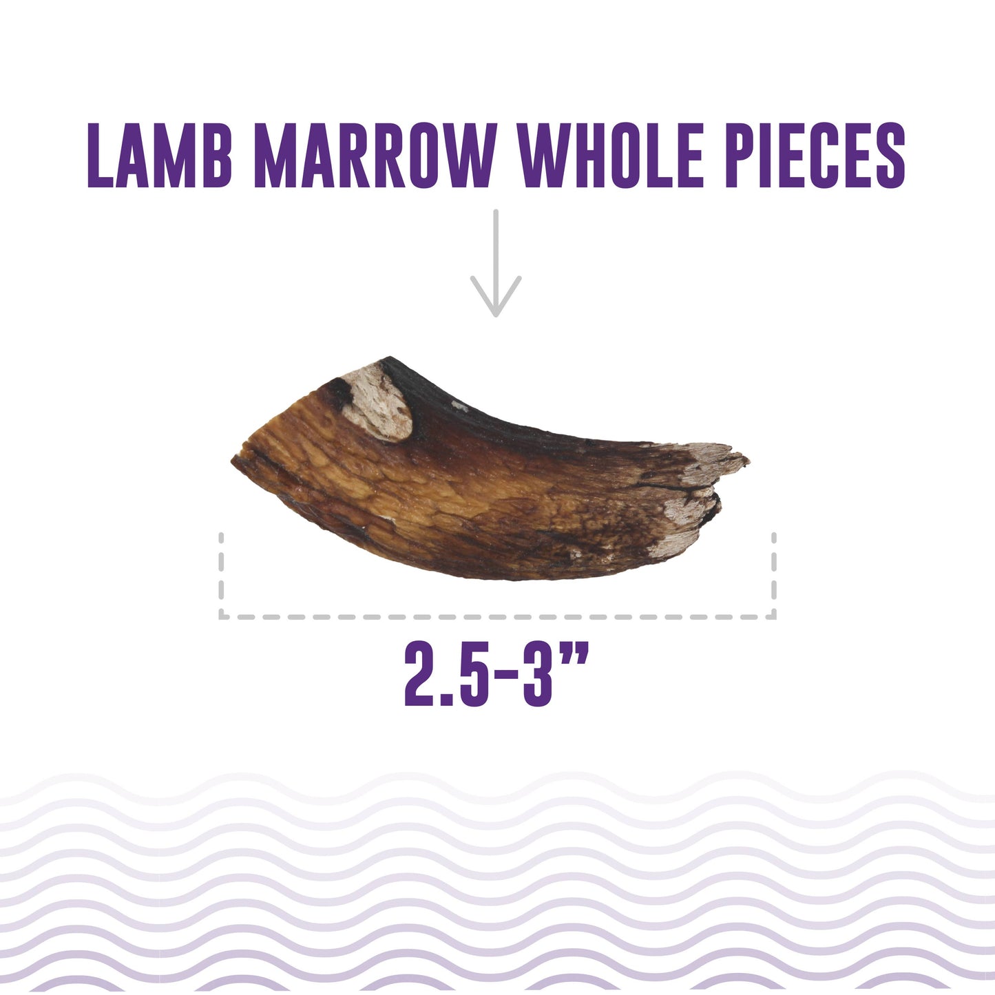 Icelandic+ Lamb Marrow Whole Pieces Dog Treat 4-oz Bag: Default Title