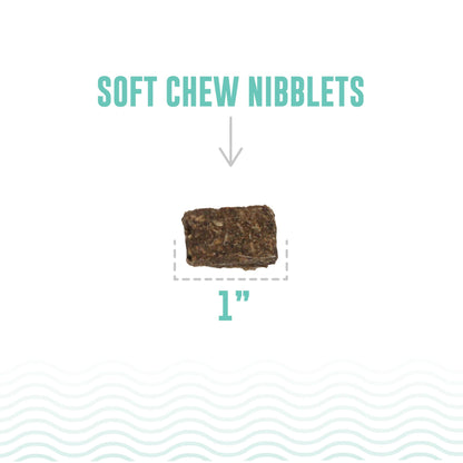 Icelandic+ Soft Chew Nibblets Cod Liver & Seaweed Cat Treats