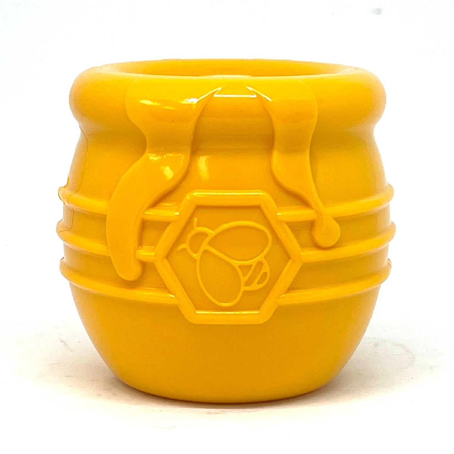 Large PUP-X Honey Pot Treat Dispenser: Yellow