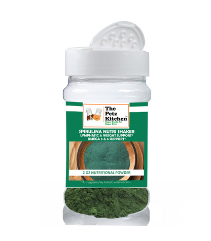 Spirulina* Omega 3 & 6 Lymphatic, Weight & Probiotic Immune Support* the Petz Kitchen