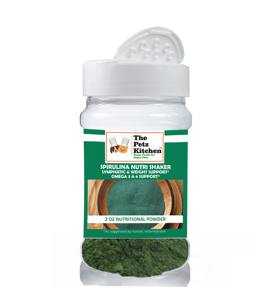 Spirulina* Omega 3 & 6 Lymphatic, Weight & Probiotic Immune Support* the Petz Kitchen