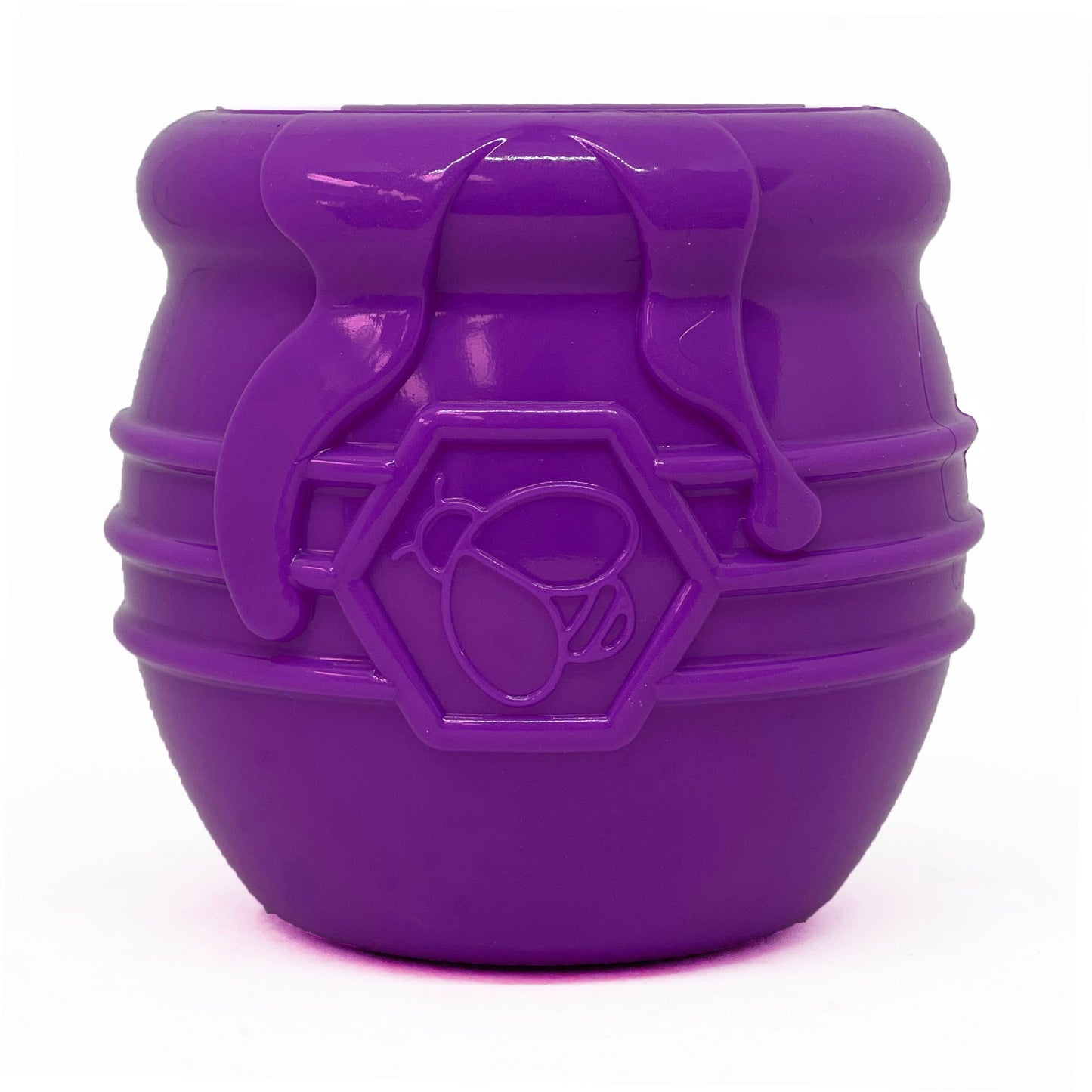 Large PUP-X Honey Pot Treat Dispenser: Purple