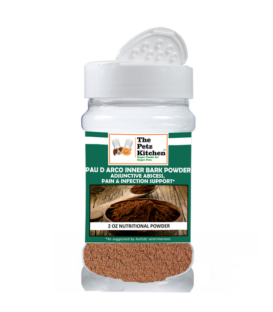 Pau D Arco Inner Bark - Adjunctive Abscess, Pain & Infection Support* the Petz Kitchen