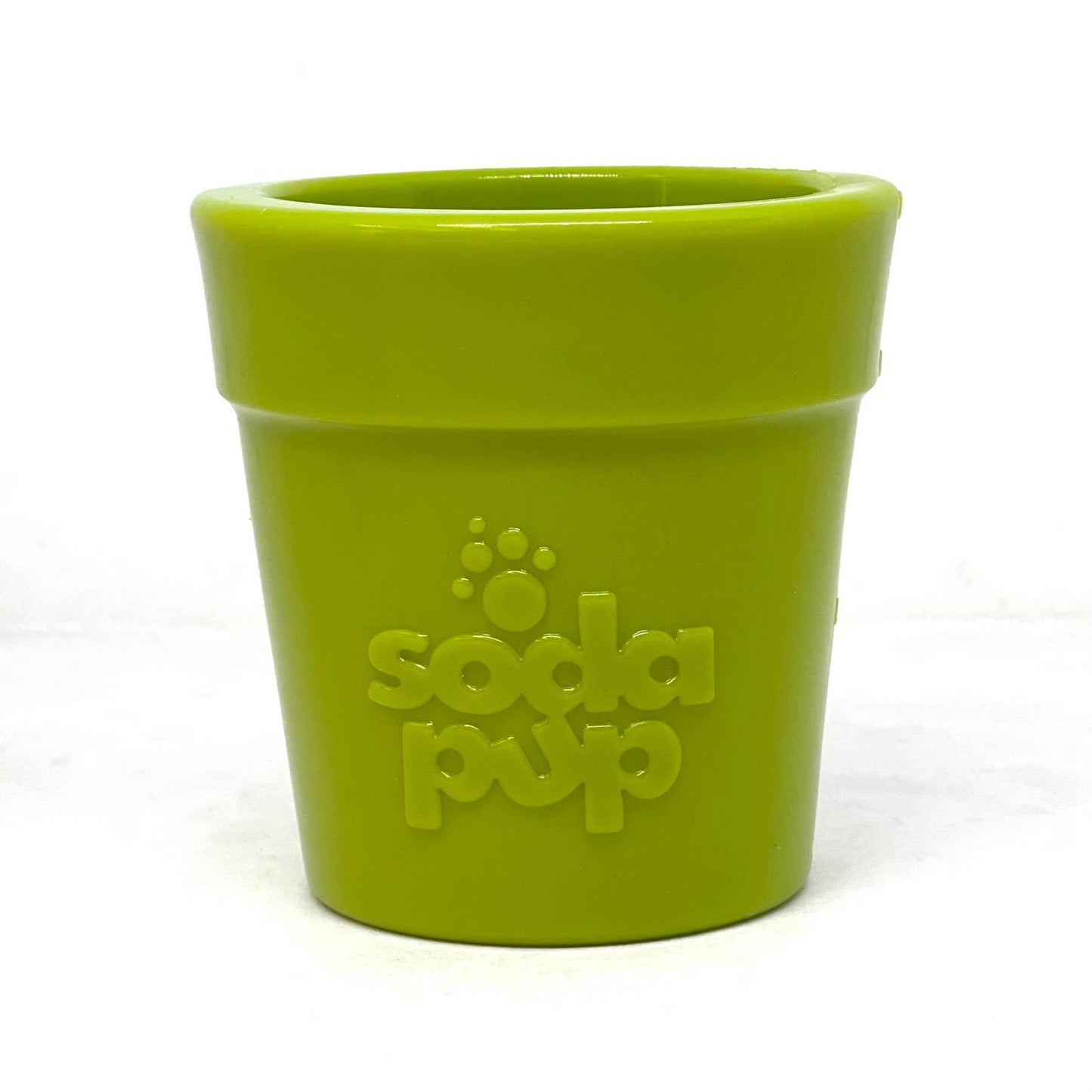 Flower Pot Durable Rubber Treat Dispenser & Enrichment