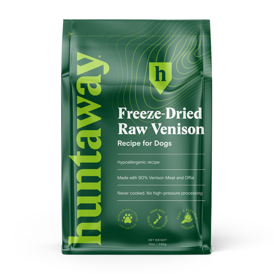 Freeze-Dried Raw Venison Dog Food