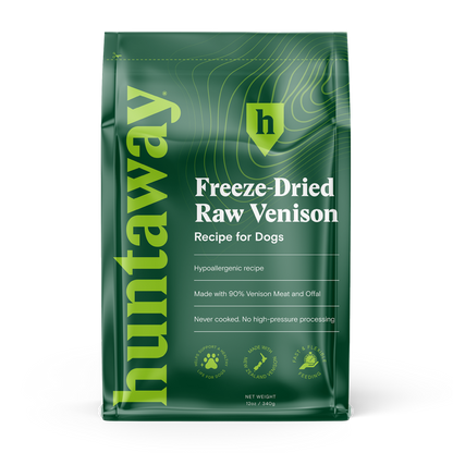 Freeze-Dried Raw Venison Dog Food