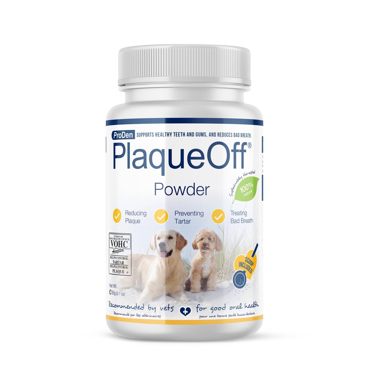 PlaqueOff Powder 60 Gram Bottle